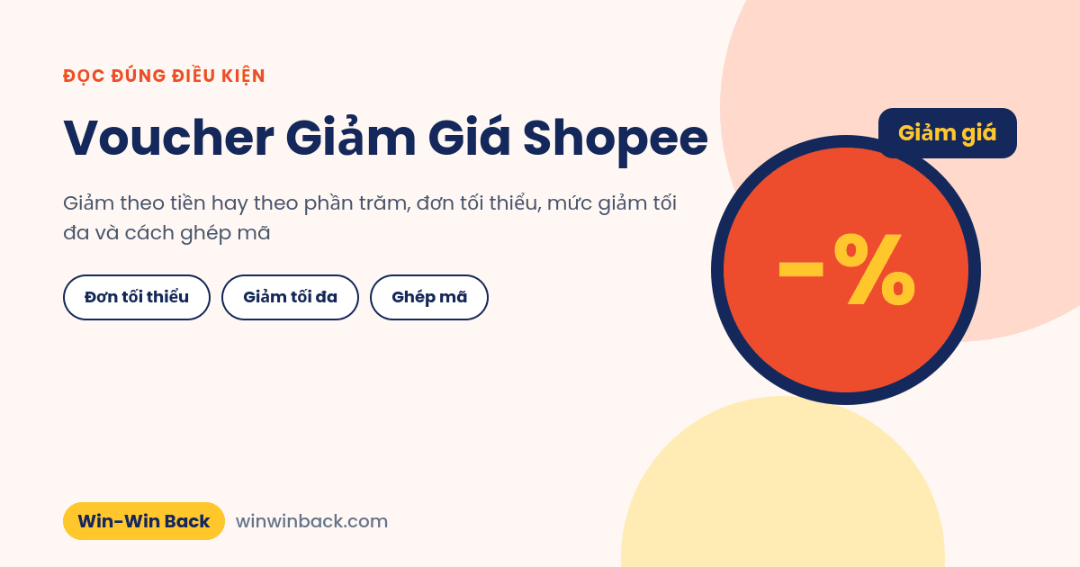 Voucher giảm giá Shopee: cách đọc điều kiện và chọn mã có lợi